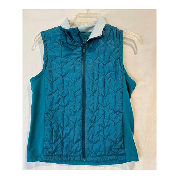 Women’s Brooks Shield Hybrid Vest Medium running blue lightweight thermolite - Picture 3 of 8